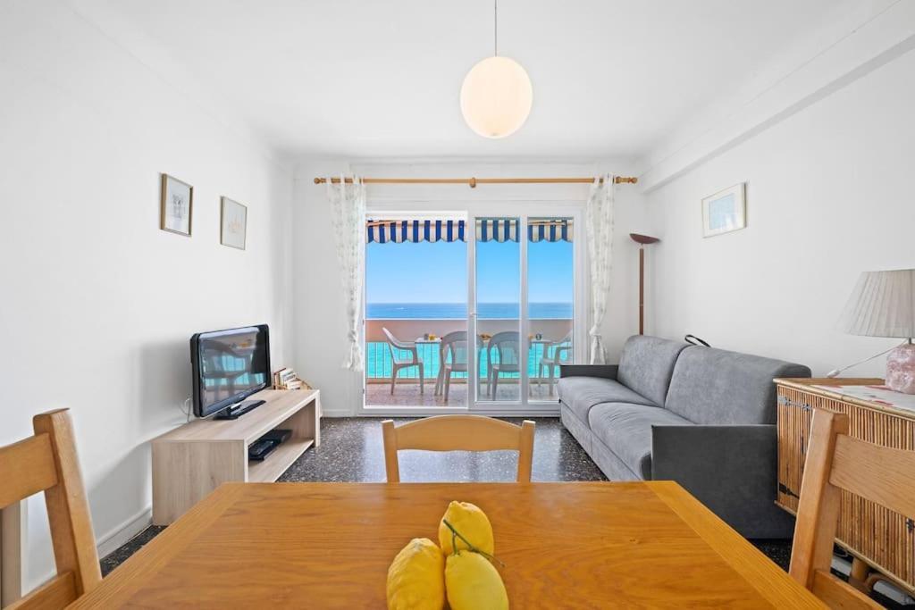 Le Panorama -Vue Exceptionnelle - Dernier Etage - Front De Mer Menton Eksteriør billede